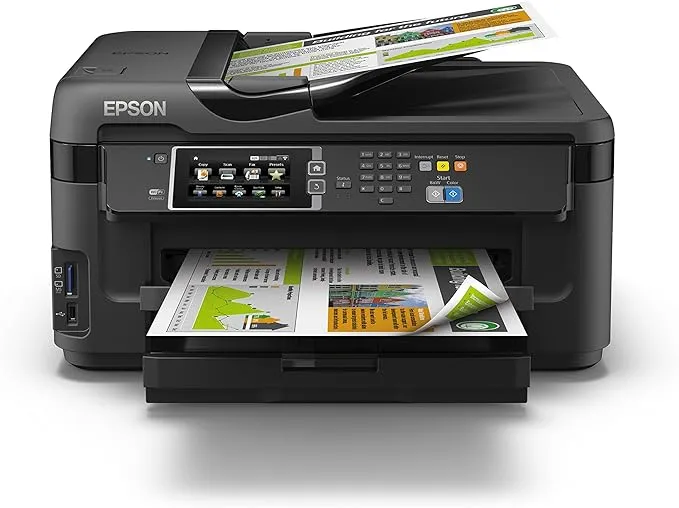 Epson EcoTank ET-5180 WIRELESS ALL-IN-ONE Color Inkjet PRINTER for Home Office, Print Scan Copy Fax, Auto 2-Sided Printing, White, GINA JOYFURNO File Folders