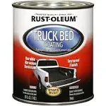 Rust-Oleum, Black Automotive 248915 Ounce Truck Bed Coating Quarts, 32 Fl Oz (Pack of 1), 2 Pound