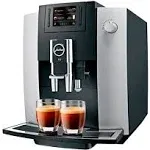 Jura E6 Automatic Coffee Machine - Platinum