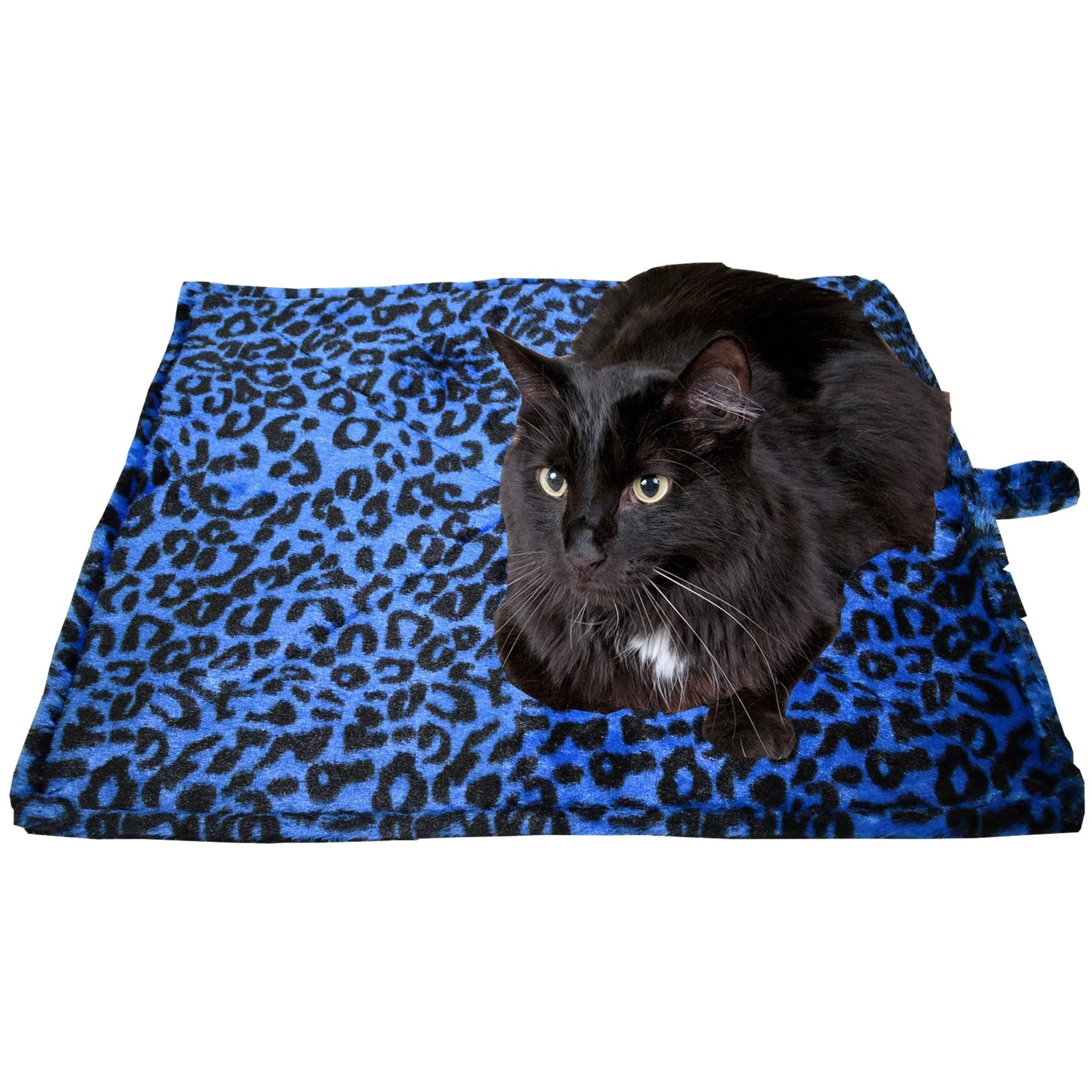 Thermal Cat Pet Dog Warming Bed Mat (REGULAR, Blue)