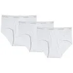 Calvin Klein Men's Cotton Classics Briefs - 3 Pack, White, Large