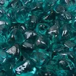 Blue Ridge Brand Aqua Fire Pit Glass Diamonds - 10 lbs Diamonds