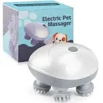 Electric Pet Massager for Dogs and Cats, Cordless Handheld Dog Cat Massage Tool