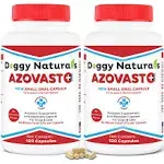 Azovast Plus Capsules Kidney Health Supplement for Dogs & Cats, 120ct - No Refrigeration Required-Help Support Kidney Function & Manage Renal Toxins(1