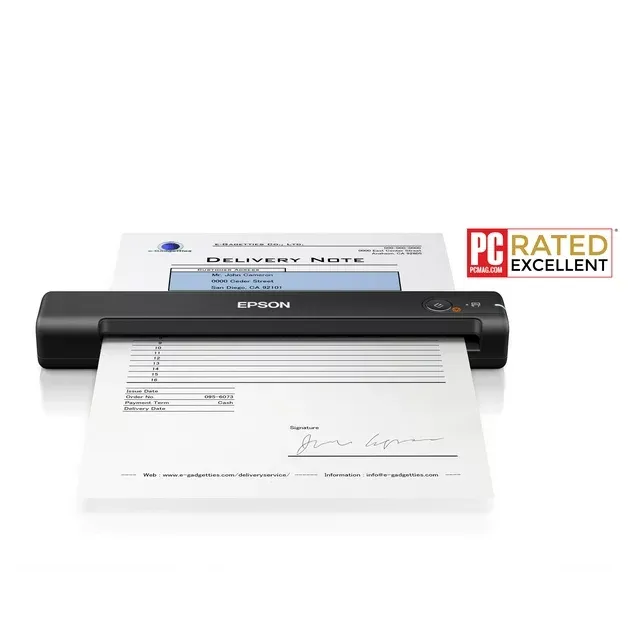 Epson Workforce ES-55R Mobile Receipt and Document Scanner with Receipt Management Software for PC and Mac