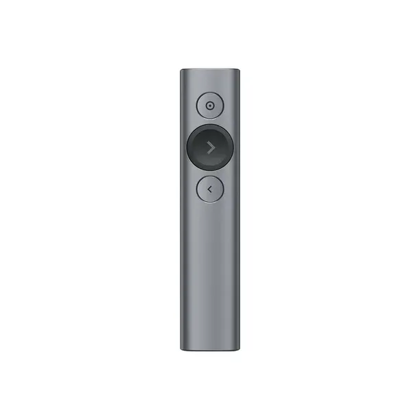 Logitech Spotlight - Presentation remote control - 3 buttons - slate