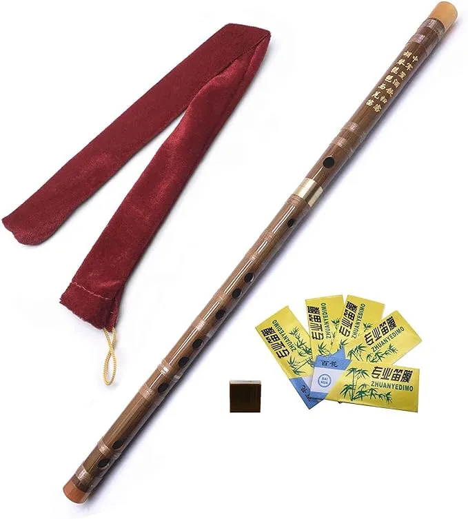 Bamboo Flute G Key Dizi Pluggable Handmade Traditional Chinese natural 