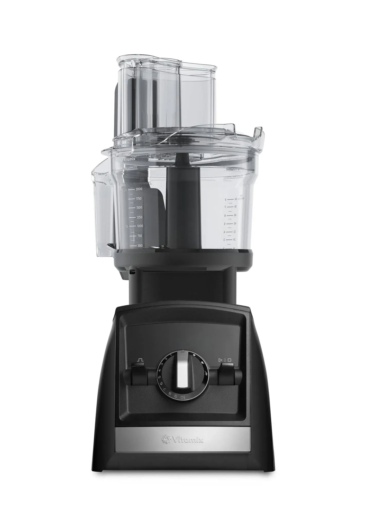 Vitamix - 12-cup Food Processing Attachment - Black