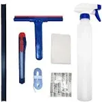 Greenfilm Residential Window Tinting Kit - 7 Pieces Home Window Tint Installation Tools Set - Spray Bottle, Solution Spray, Squeegee, Knife, Fabric Cloth and Cutting Bar