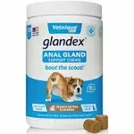 Glandex Anal Gland Soft Chew Treats with Pumpkin for Dogs Chews with Digestiv...