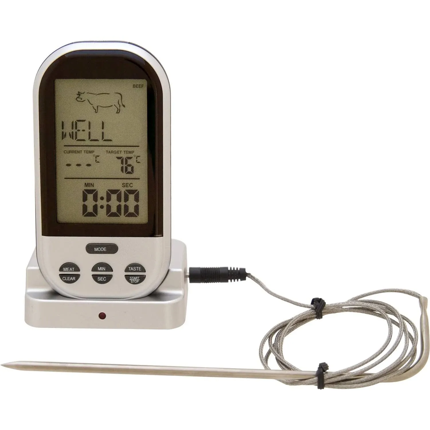 BIOS Thermor 132HC Meat Thermometer, Standard, Silver