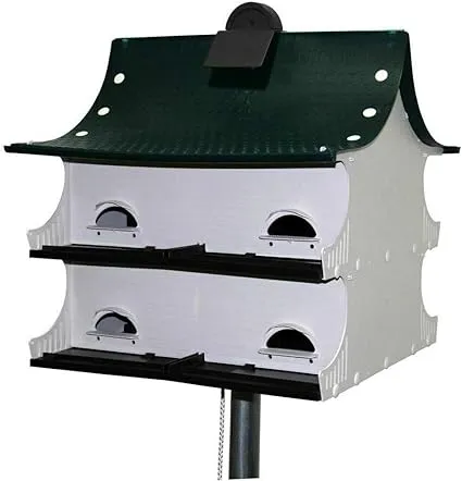 S&K Manufacturing Great 8 Purple Martin House, 20" L X 19.75" W X 21.5" H