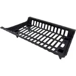 Fire Place Grate Solid Cast Iron Material Heavy-Duty Durable Firebox 27 In. W