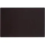 Quartet Oval Office Fabric Bulletin Board, 3&#039; x 2&#039;, Frameless, Black