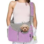 Dog Sling Carrier Bag Mesh Backpack Pet Cat Puppy Comfort Travel Tote Shoulder