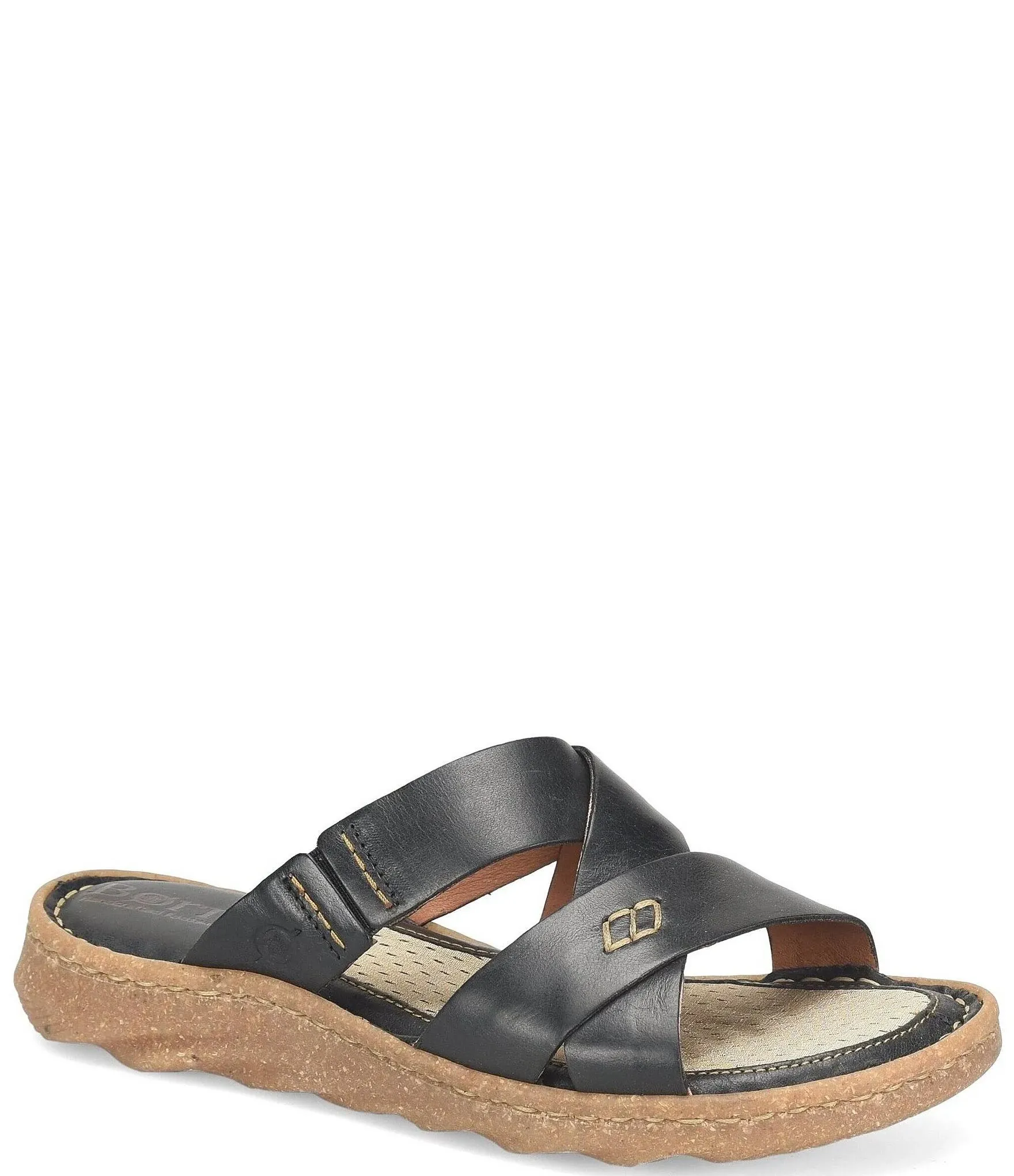 Women's Born Hayka Sport Slide Sandals Black