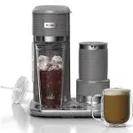 Mr. Coffee 4-in-1 Single-Serve Latte Lux, Iced, and Hot Coffee Maker with Milk Frother,22 ounces