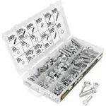 Tradespro Zinc Metric Nut and Bolt Assortment 240-Piece