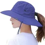 Women&#039;s Summer Sun Hat Wide Brim UV UPF50 Protection Hats Foldable Packable P...