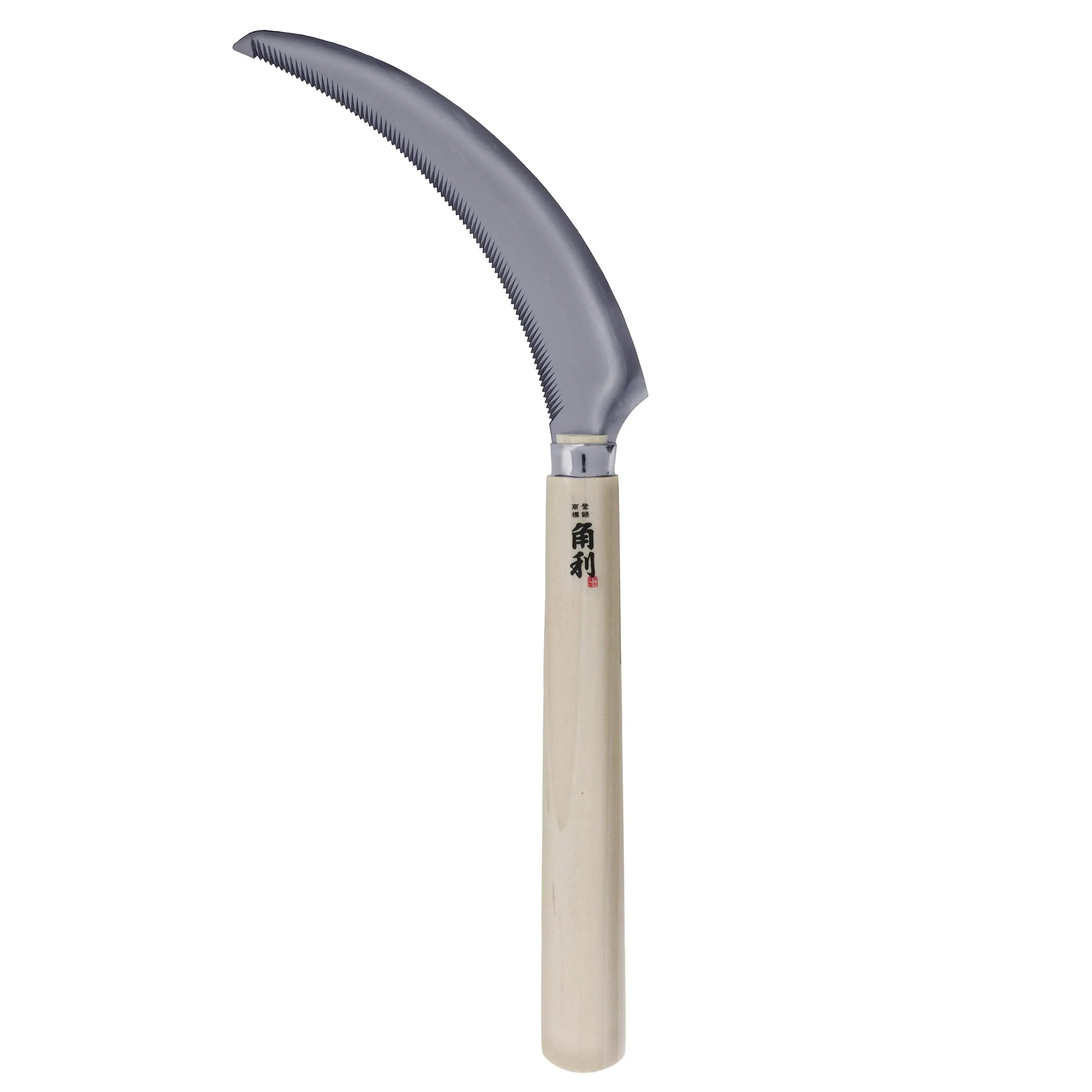 KAKURI Japanese Sickle Garden Tool 6.7&quot; Serrated Edge Made in Japan, Garden Sickle for Harvesting and Weeding, Razor Sharp Japanese Stainless Steel