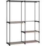 SONGMICS Black Clothes Rack, Taupe