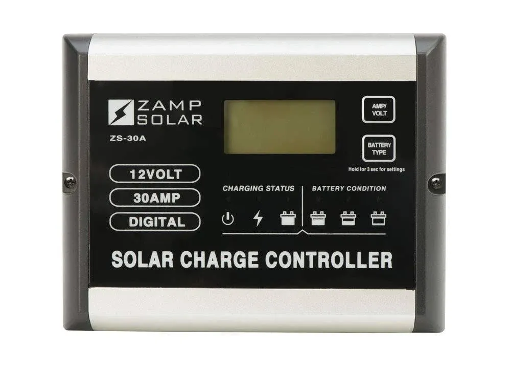 Zamp ZS-30A Solar Battery Charger Controller **SEALED NEW IN BOX!