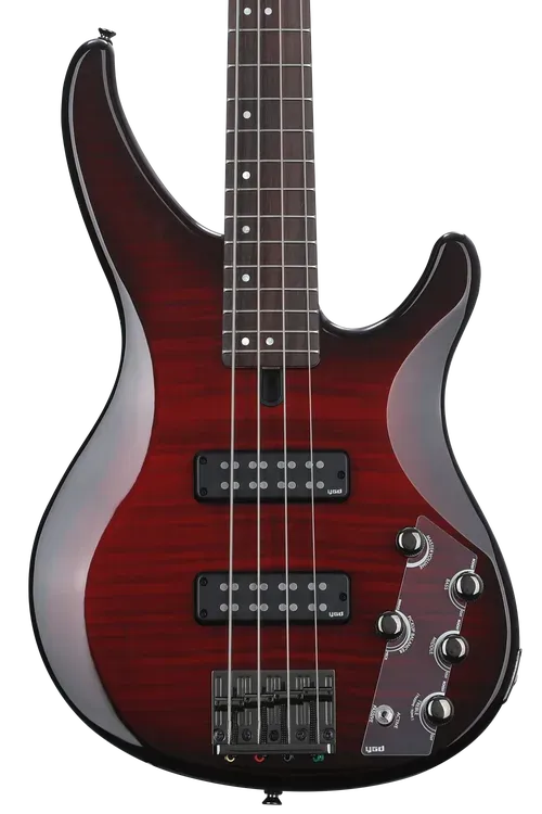 Yamaha TRBX504 TWH 4-String Premium Electric Bass Guitar