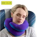 BCOZZY Travel Neck Pillow for Airplane– Patented Double Support for Head, Neck, and Chin. Best for Long Flights, Plane Sleeping, and Car Rides.