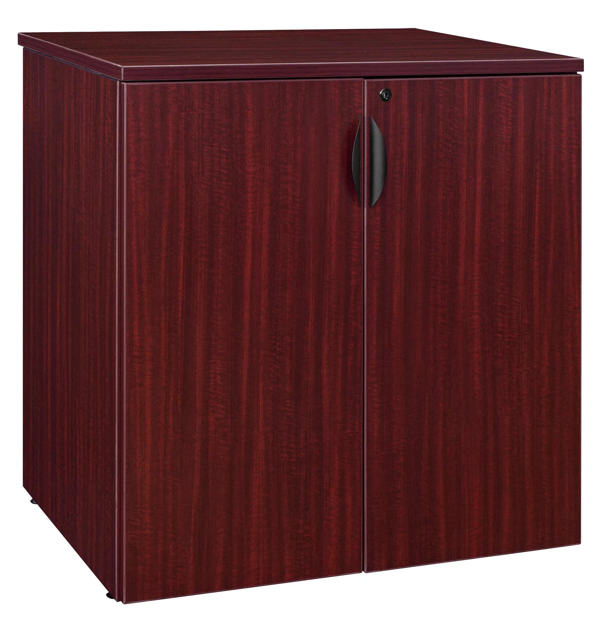 Legacy 35" Stackable Storage Cabinet, Mahogany