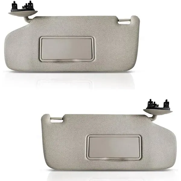 Sun Visor for Chevy Blazer S10 1995-2005 Driver & Passenger OE Quality (Gray)