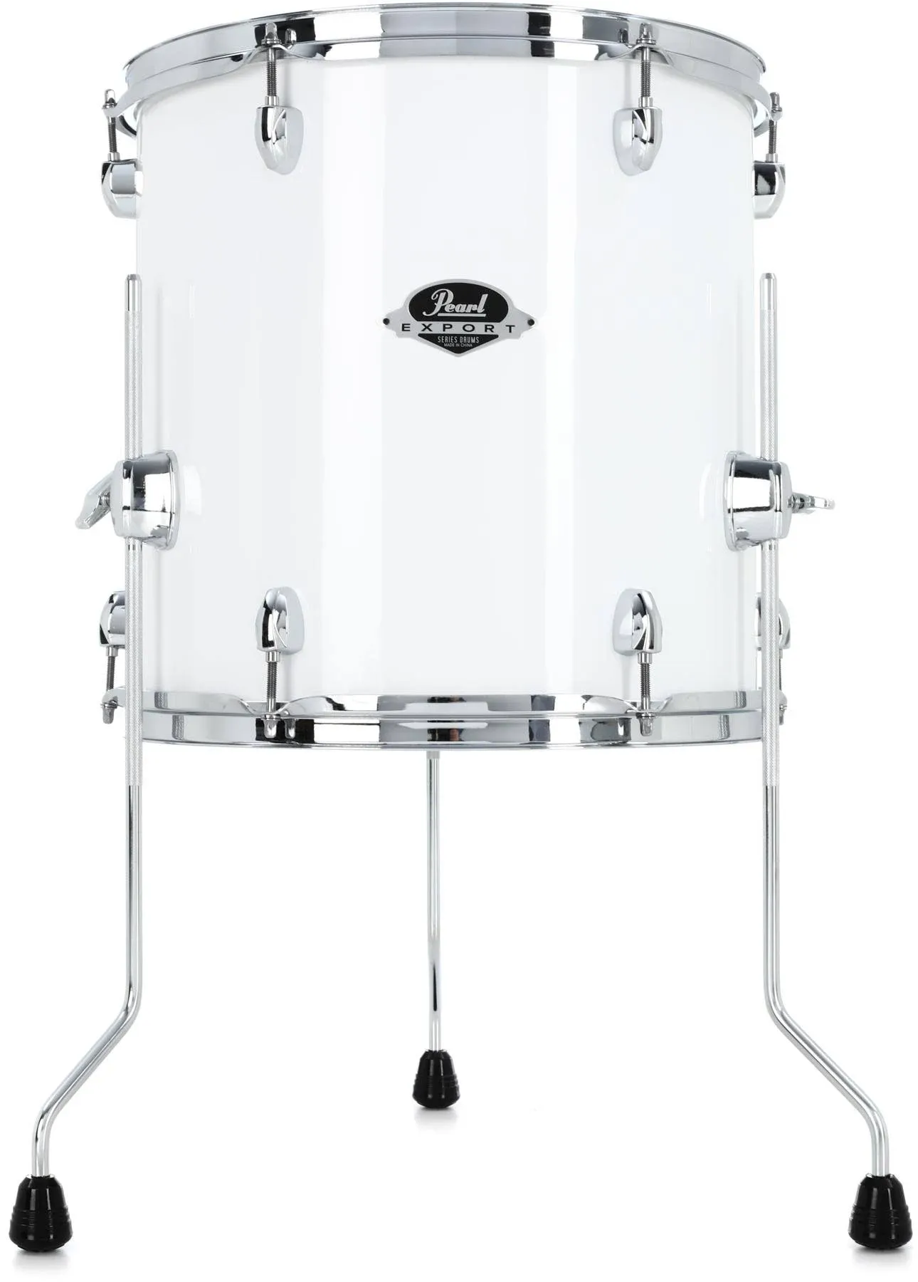 Pearl Export EXX Floor Tom - 14&#034; x 14&#034; Pure White