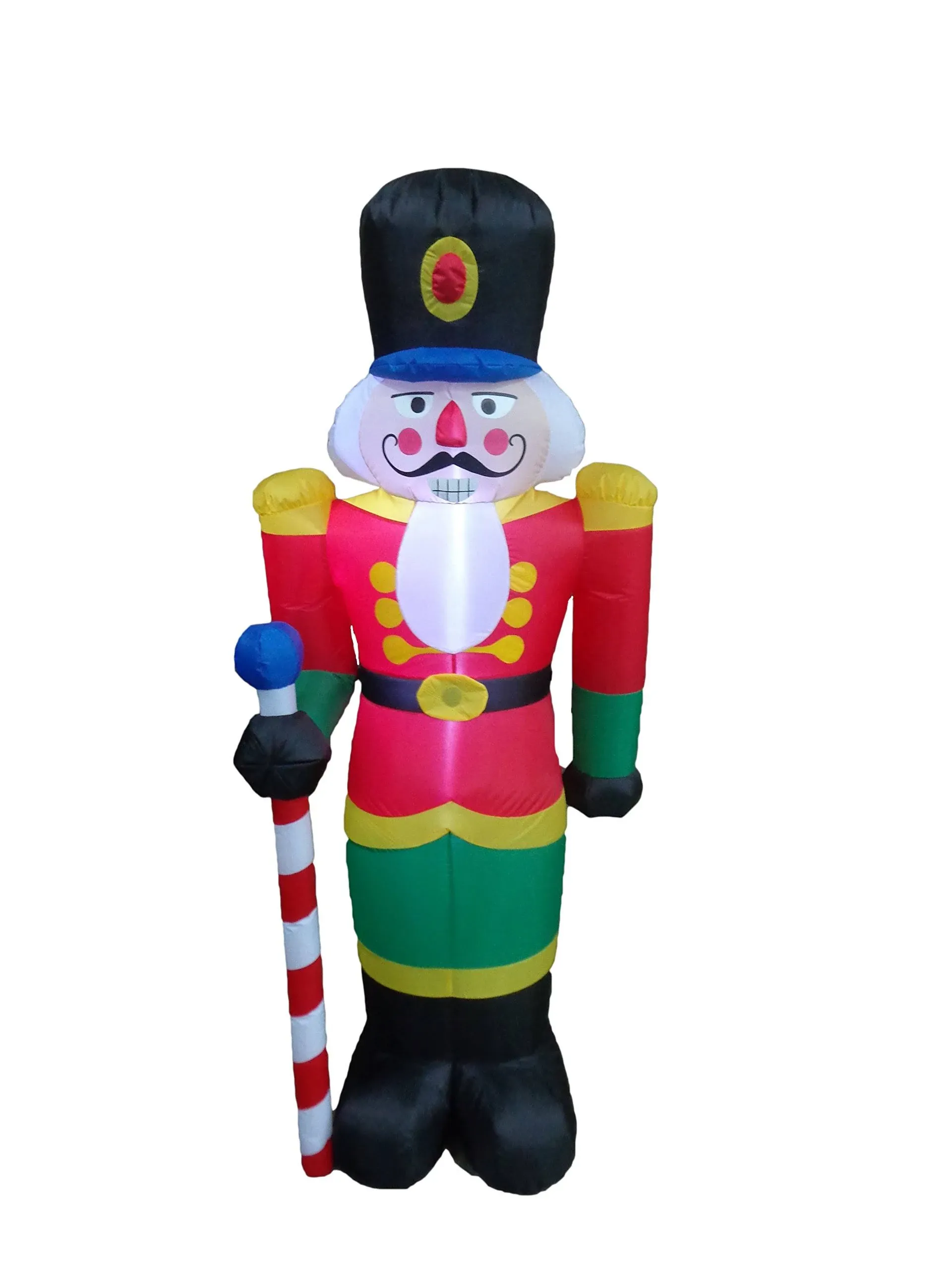 Christmas Air Blown Lighted Inflatable Yard Garden Decoration Holiday Nutcracker