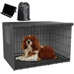 Dog Kennel CoverCrate Covers for Dog CagesCrate Cover 24 30 36 42 48-inchDog ...