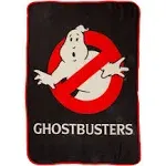 Ghost Busters Ghost Logo Fleece Throw