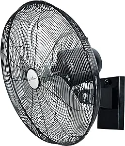 iLiving High Velocity Oscillating Wall Mount Outdoor Fan