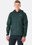 RAB Vital Windshell Hooded Jacket - Men's Pine, S