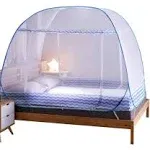 Folding Mosquito Net Tent Canopy Curtains for Beds Pop up King Size Portable Net