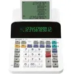 Sharp EL-1501 - Printing Calculator - LCD - 12 Digits - Battery