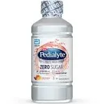 Pedialyte Electrolyte Water with Zero Sugar, Hydration with 3 Key Electrolytes & Zinc for Immune Support, Fruit Punch, 1 Liter, 33.8 fl oz (Pack of 4)