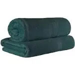 Superior Egyptian Cotton Highly Absorbent 2 Piece Ultra-Plush Solid Bath Sheet Set - Teal