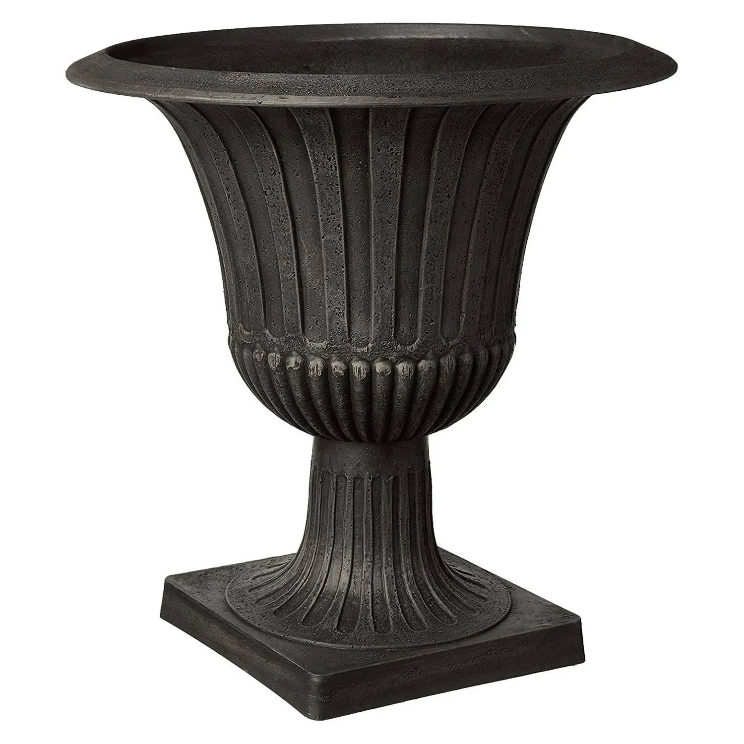 Worthington Urn, Black, 20 by 21-Inches