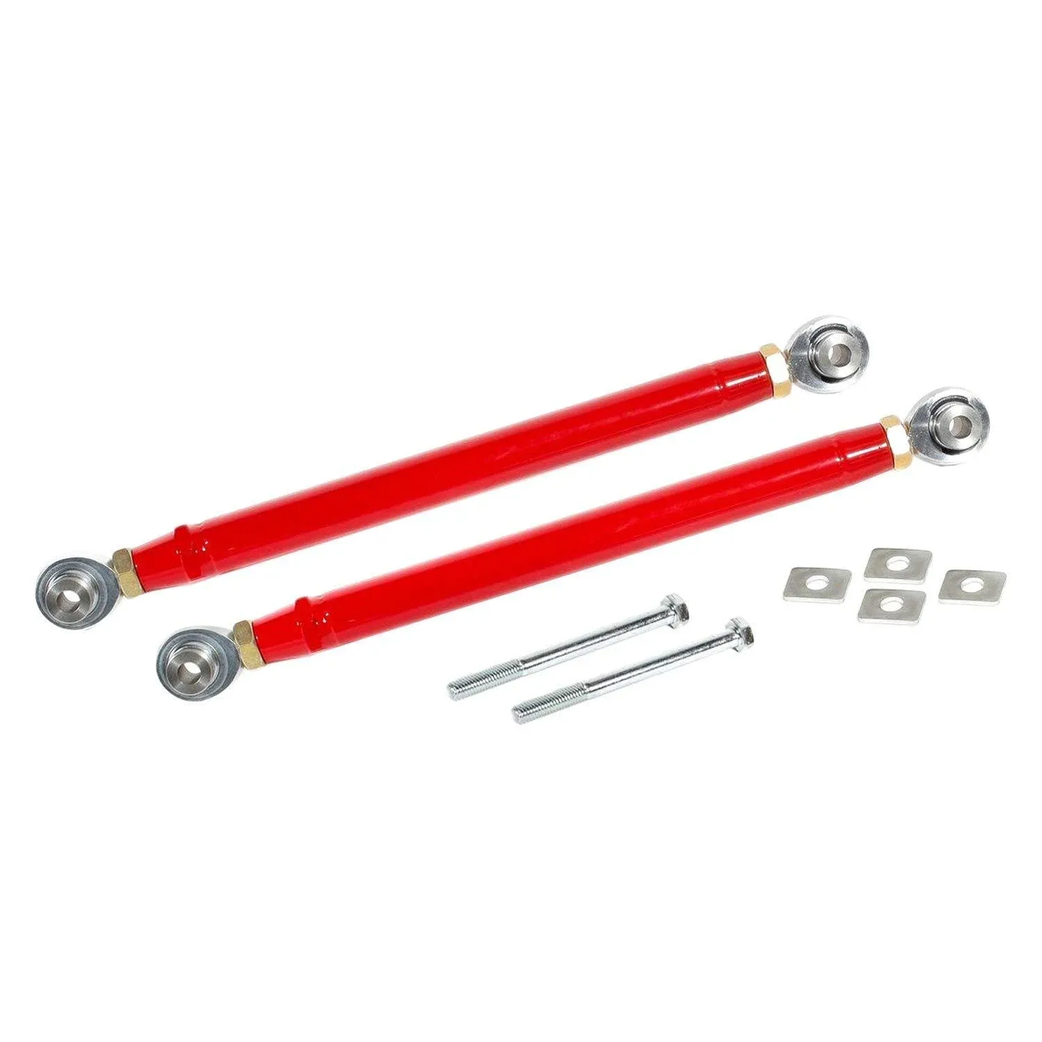 BMR Suspension BMR 16-17 6th Gen Camaro Rear Double Adj. Rod Ends Toe Rods - Red - TR007R