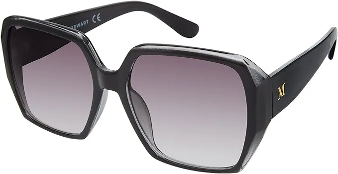 Martha Stewart Women's MS123 Modern UV400 Protective Square Sunglasses. Timeless ...