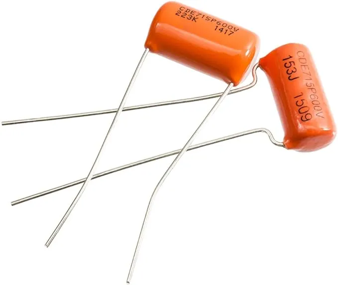 Sprague 715P Orange Drop Woman Tone Capacitor Set .022uF & .015uF 600V