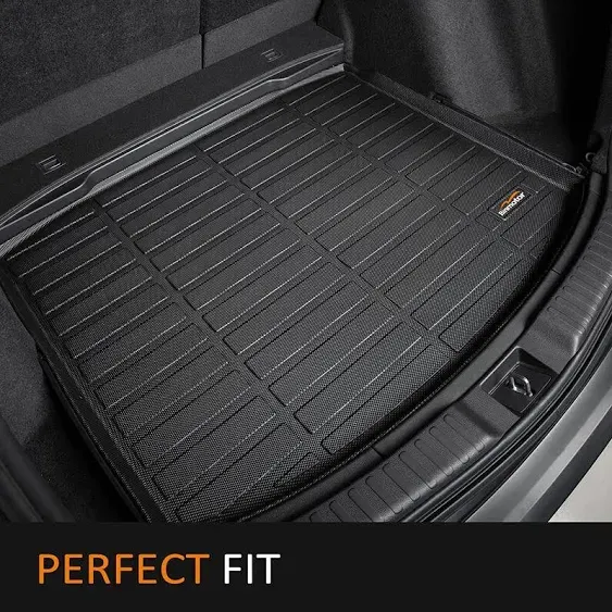 Binmotor-All Weather Cargo Liner for BMW X1 2023 20242025, Custom Fit Car Trunk Mat, Waterproof Easy to Clean Cargo Mat Automotive BMW X1 Accessories Black