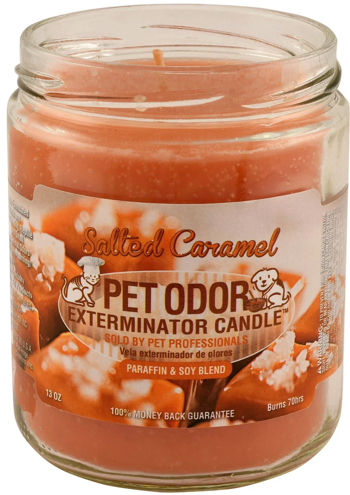 Pet Odor Exterminator Candle, Salted Caramel