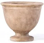 Alfresco Home Delfina Large Urn - Tallow