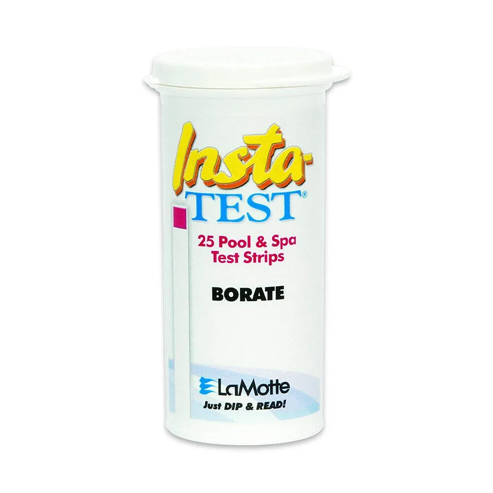 LaMotte 3017-G Insta-Test Borate 25 Test Strips for Swimming Pools &amp; Spas