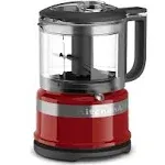 KitchenAid KFC3516ER 3.5 Cup Food Chopper, Empire Red