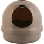 Booda Dome Litter Box, Titanium